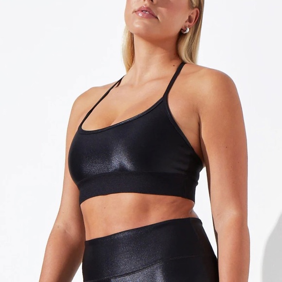 NOLI Liquid Studios Gloss Black Bra size M - Picture 1 of 1